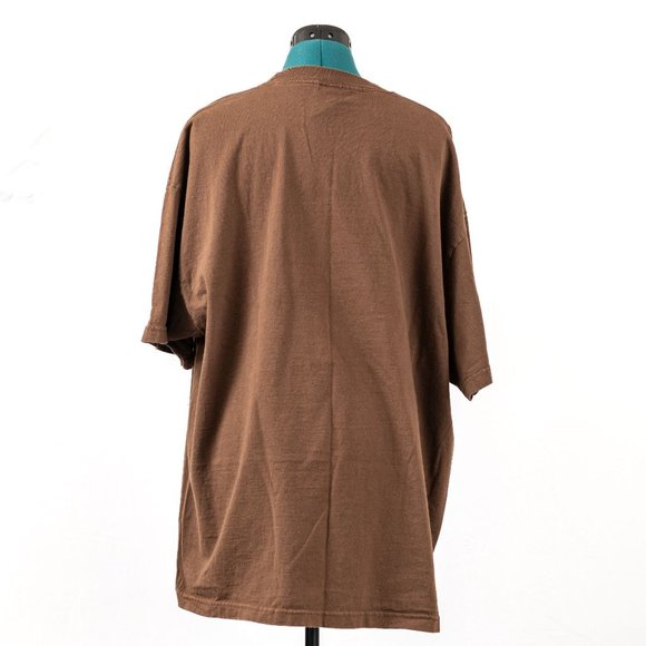 Fight Me I'm Irish Brown Tee Shirt - Picture 2 of 3